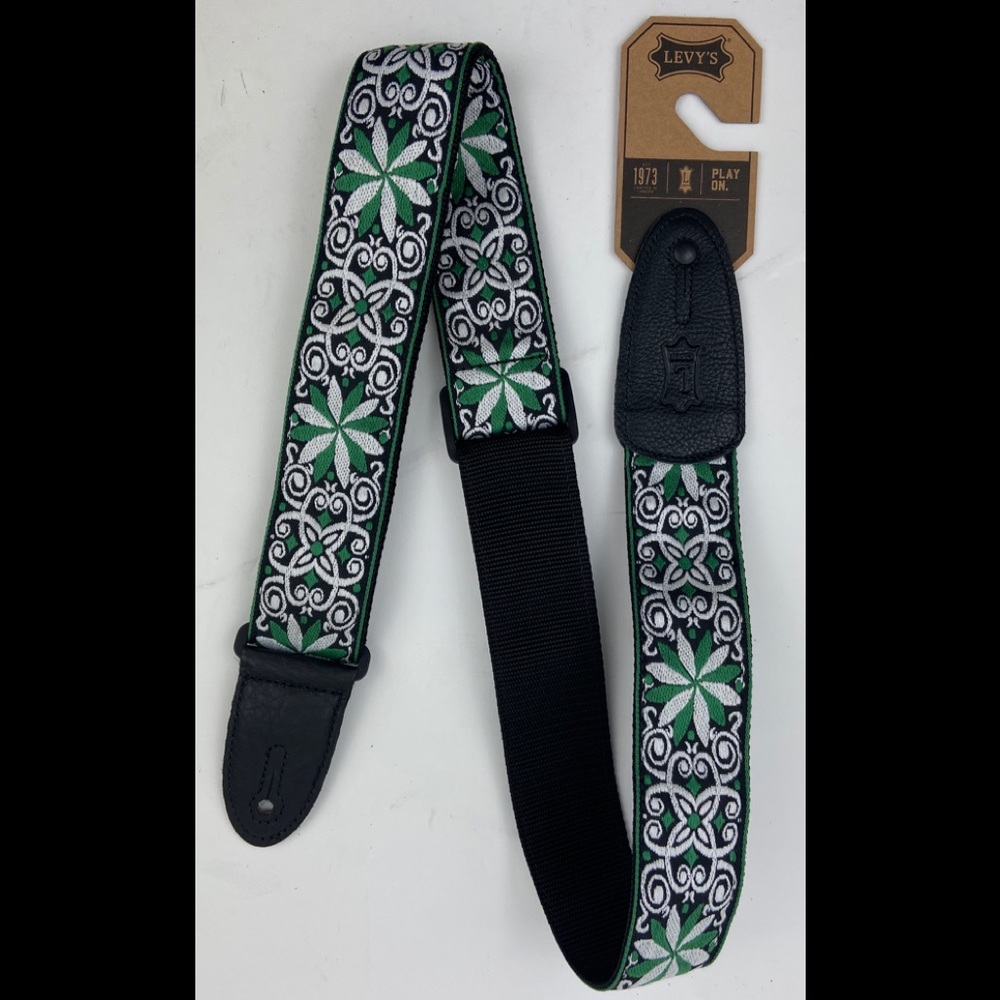 Levy's 2" Hootenanny Jacquard Weave Guitar Strap
